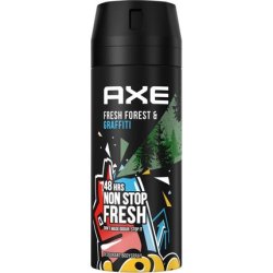 Axe Fresh Forest & Graffiti Body Spray Deodorant 150ml