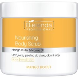 Bielenda Professional Mango Boost Nourishing Body Hand and Foot Scrub Moisturizing Smoothing Regenerating 550g