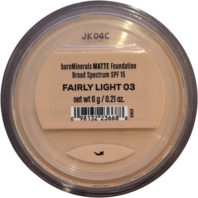 Matte Foundation SPF 15 Fairly Light Beige