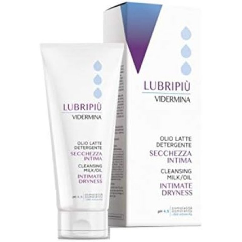 Vidermina Lubripiu' Intimate Dryness Cleansing Milk Oil 200ml