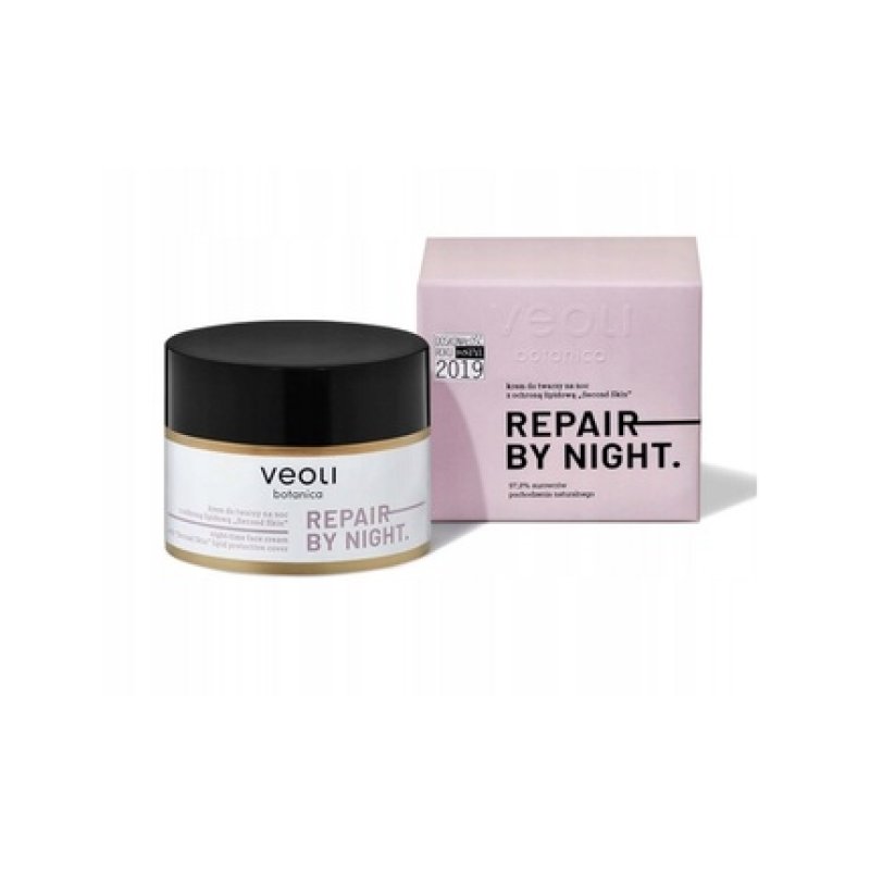Veoli Botanica Second Skin Night Cream With Lipid Protection - 50 Ml