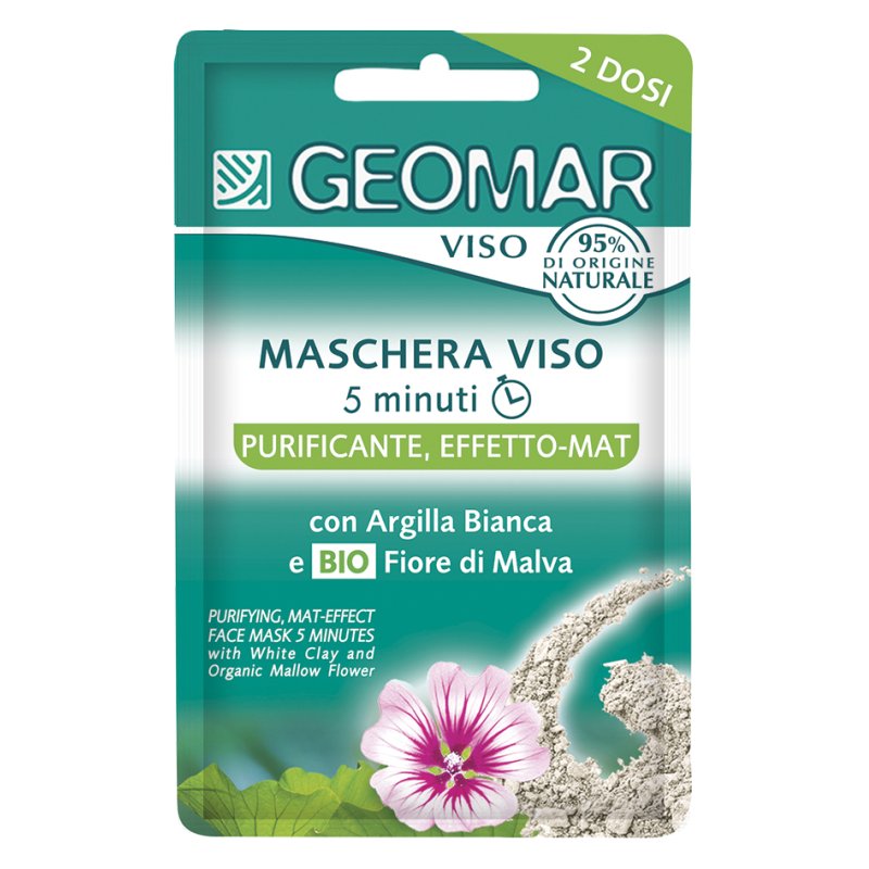 GEOMAR Purifying Mat Effect Face Mask Masque de nettoyage Femmes 15 ml Crème