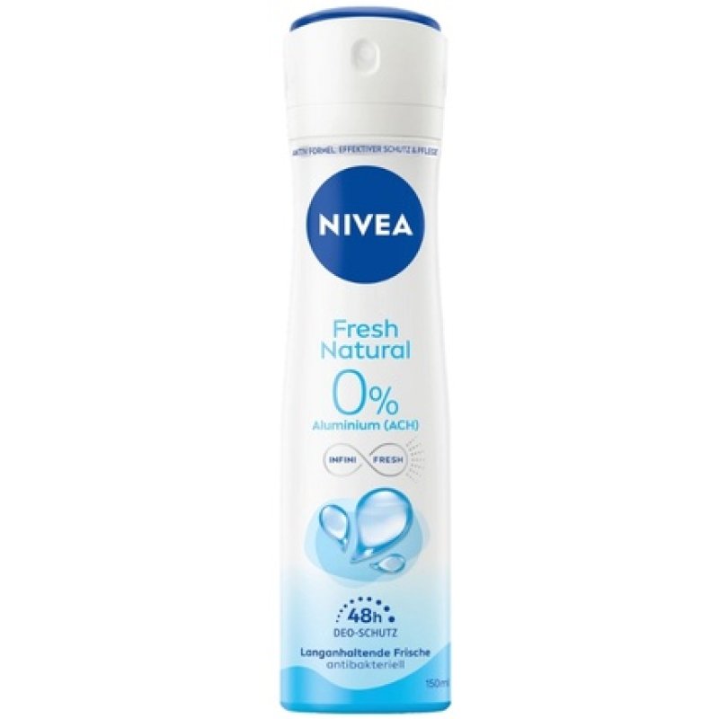 Nivea Fresh Natural Deodorant 200ml - Product From Germany