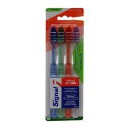 Signal Triple Action Toothbrush Pack Of 4
