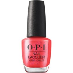 OPI Nail Lacquer Left Your Texts on Red Red Nail Polish 0.5 fl oz