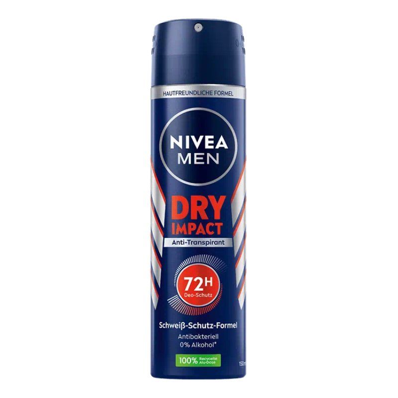 NIVEA Dry Impact Men Spray deodorant 150 ml 1 pc(s)