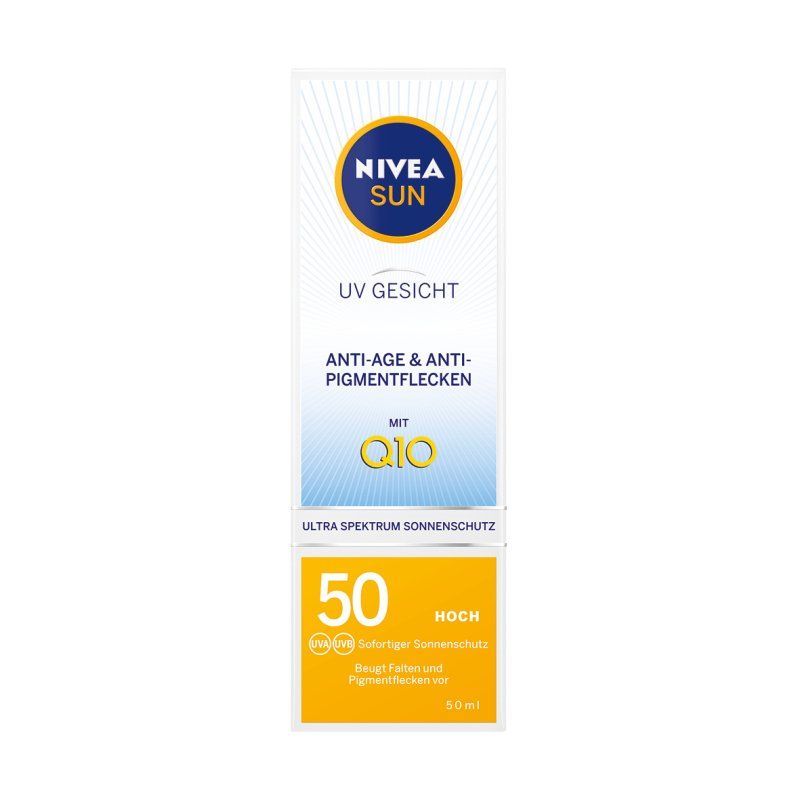 NIVEA UV Face Anti-Age Sun Cream SPF 50 Sunscreen cream Adults
