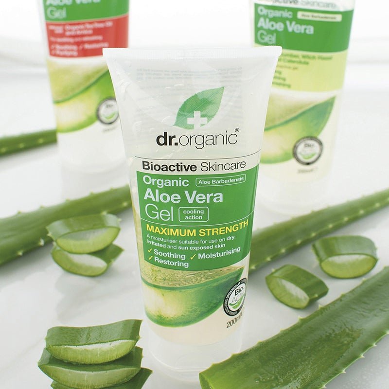 Dr Organic Organic Aloe Vera Gel for Dry Skin 200ml