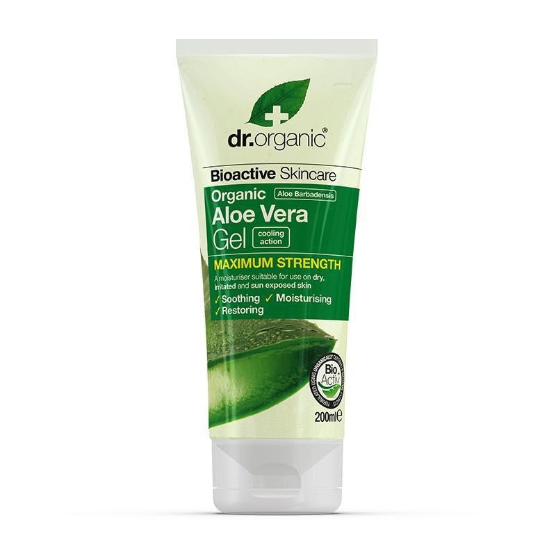 Dr Organic Organic Aloe Vera Gel for Dry Skin 200ml