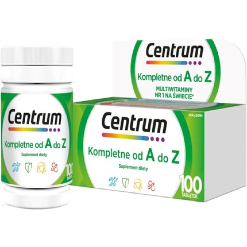 Centrum A-Z Multieffect Vitamins and Minerals 100 Tablets 1kg