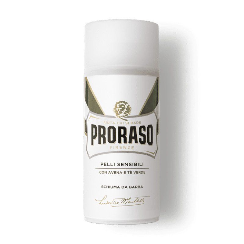 Proraso Shaving Foam Sensitive Skins Mousse de rasage Hommes 300 ml