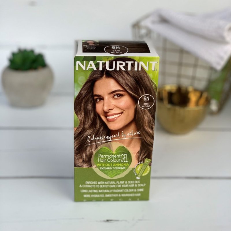 Naturtint Ammonia-Free Hair Color with High Natural Ingredients 6N Dark Blonde 170ml