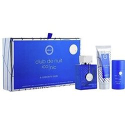 Armaf Club De Nuit Blue Iconic Gift Set - Edp 105 Ml, Shower Gel 100 Ml, Deostick 75 G