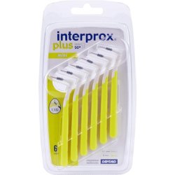 Interprox Plus Yellow 1.1mm Mini Interdental Brush