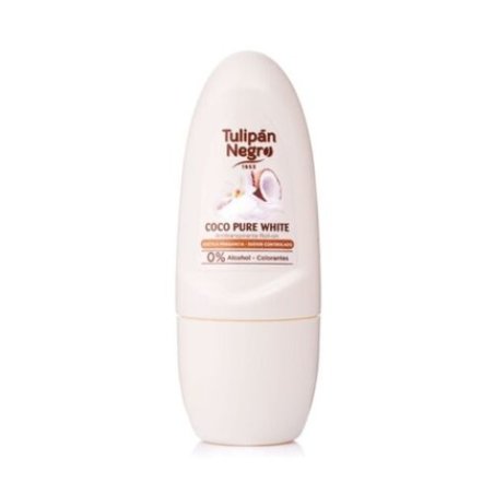 Roll-On Deodorant Tulipán Negro Coco Pure White 50ml