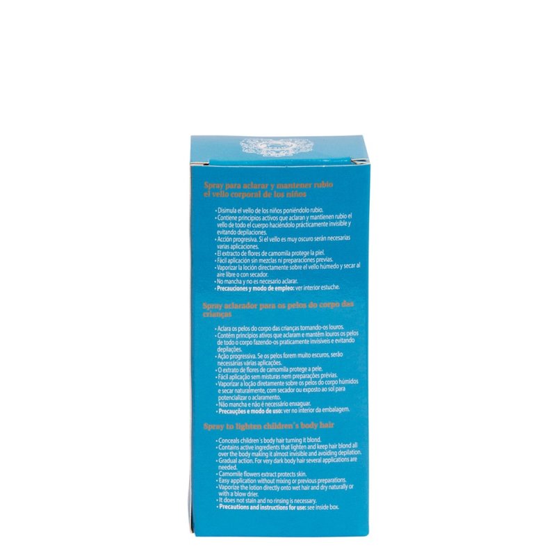 Inteacosmetics Premium Junior Body Hair Lightening Spray with Ecologic Natural Camomile Extract Baby body lotion 50 ml