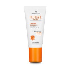 Heliocare Colour Gelcream Brown SPF 50 50ml Sun Cream For Face Daily UVA and UVB Anti-Ageing Sunscreen Protection