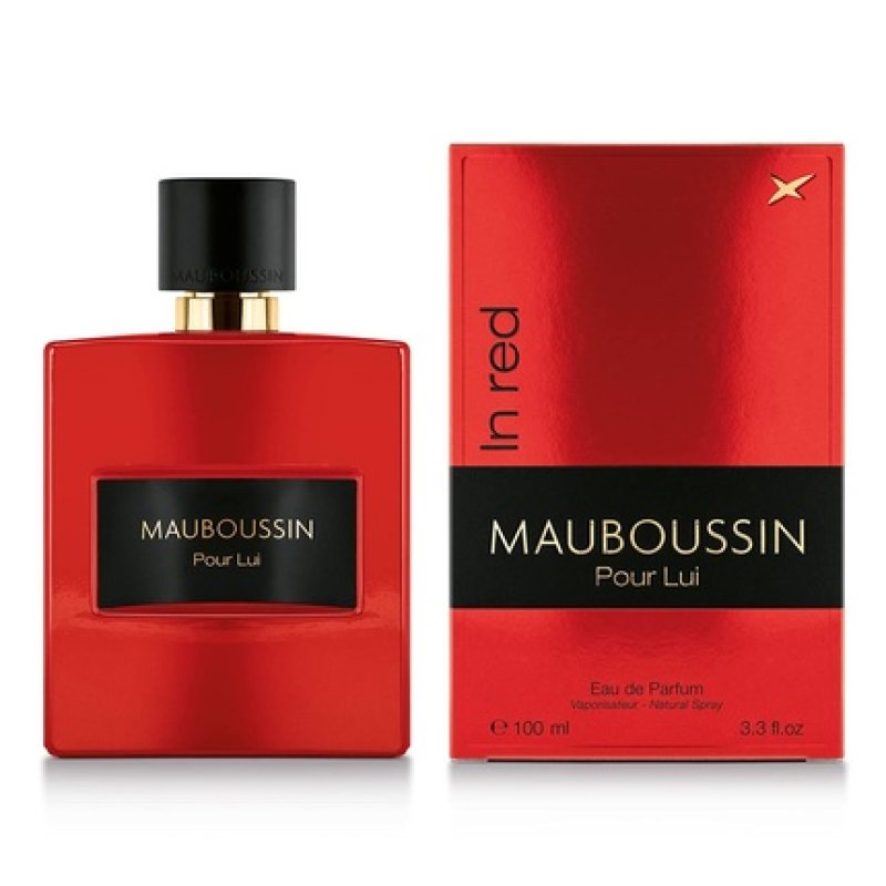 Mauboussin For Him In Red 100ml Eau de Parfum Woody and Spicy