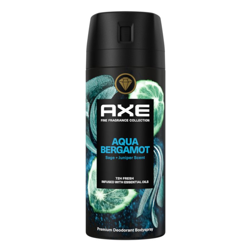 AXE Aqua Bergamot Bodyspray Hommes Déodorant spray 150 ml 1 pièce(s)