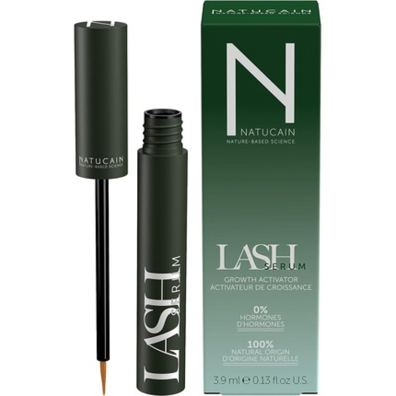 Natucain Lash Growth Serum Increases Lash Length Up to 52% 100% Natural Origin First Results in 6-8 Weeks Lasts Up to 3