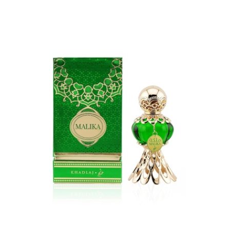 Khadlaj Malika Green Concentrated Perfume Oil for Women 20ml 0.7 Ounce