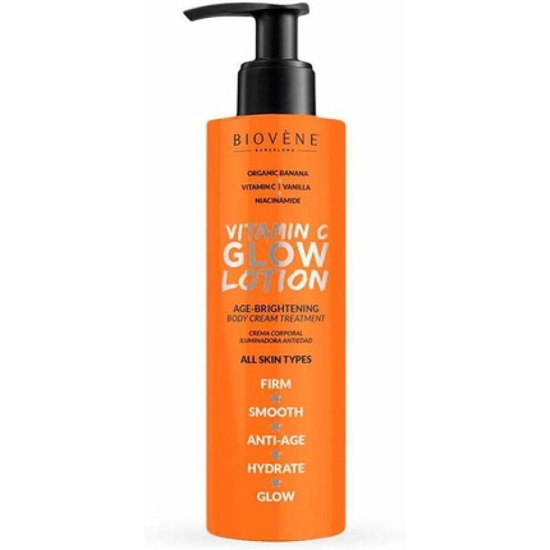 Vitamin C Glow Lotion Age-Brightening Body Cream Treatment 200ml