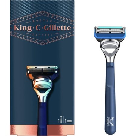 Gillette Men's Shaver and Profiling Machine with Integrated Precision Trimmer and Premium Handle 50g Precision Shaving