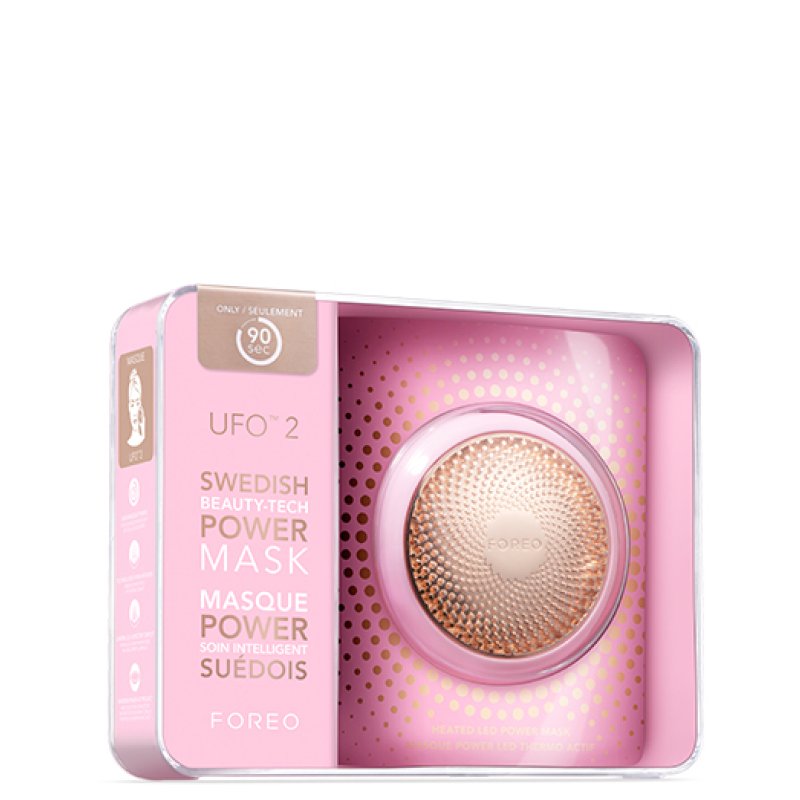 Foreo UFO 2 skin care appliance Skin light therapy Pink