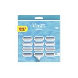 Gillette Venus Smooth lame de rasoir 12 pièce(s) Femmes