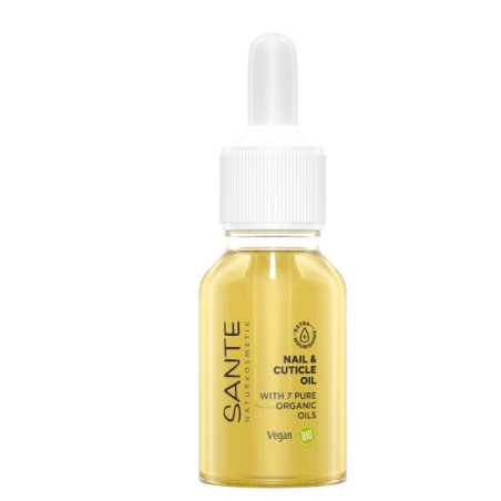 SANTE Naturkosmetik Nail & Cuticle Oil with Organic Oils and Vitamin E 15ml