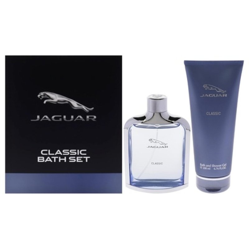 Jaguar Blue for Men 3.4oz EDT Spray 6.7oz Bath and Shower Gel