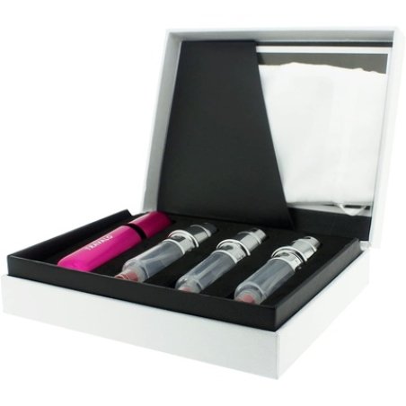 Travalo Hotpink Perfume Atomizer Set Fluorescent Pink
