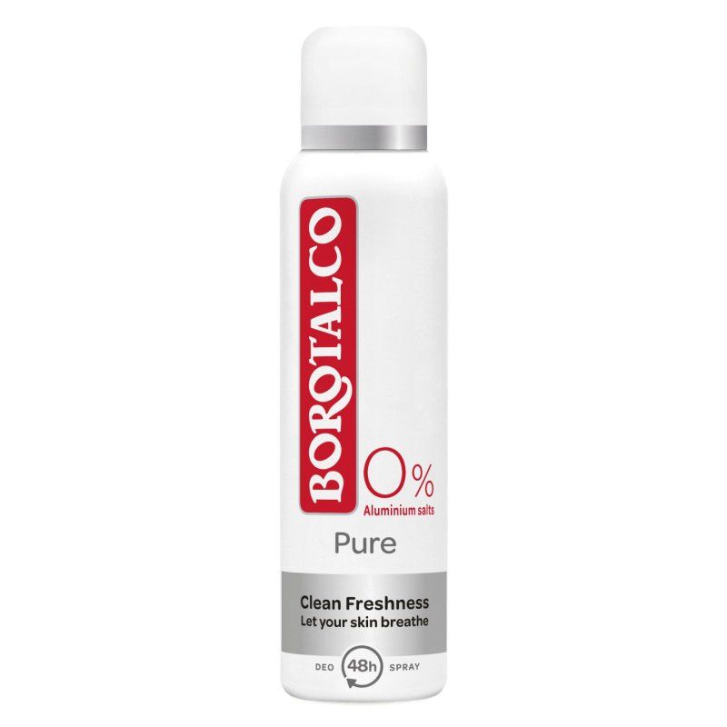 Borotalco Pure Clean Unisexe Déodorant à pression 150 ml 1 pièce(s)