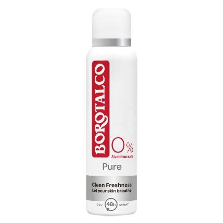 Borotalco Pure Clean Unisexe Déodorant à pression 150 ml 1 pièce(s)