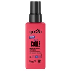Schwarzkopf Gotcurlz Define & Protect Curl Spray Laque Femmes 150 ml