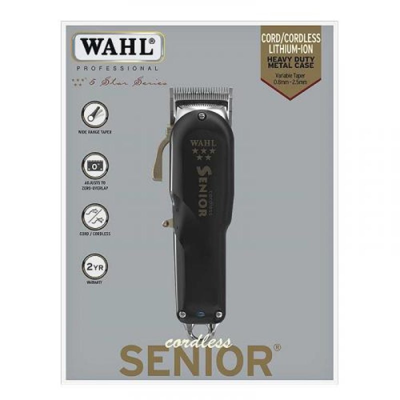 Wahl Senior Noir Lithium-Ion (Li-Ion)