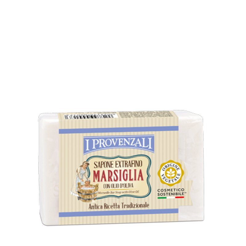 I Provenzali Sapone Marsiglia Extrafino Savon en pain 150 g 1 pièce(s)