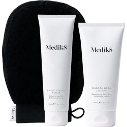 Medik8 Smooth Body Exfoliating Kit - AHA Exfoliating Scrub 150ml and Lotion 200ml