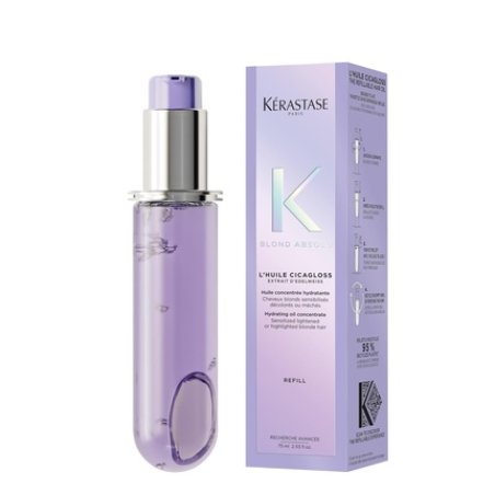 Kérastase Blond Absolu Hair Oil for Blonde Hair Instant Shine and Deep Moisture Heat Protection up to 230°C and