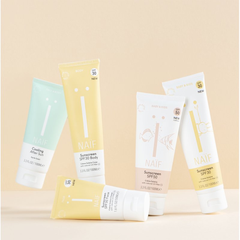 NAÏF 5000.2800 écran solaire et produit après soleil Crème d’écran solaire 50 Enfants