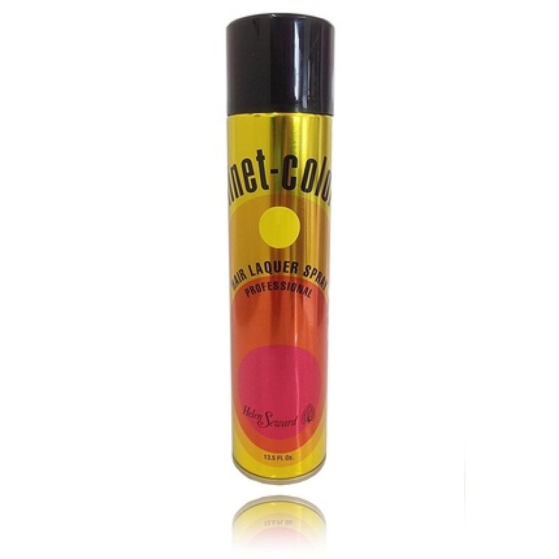 HS Finet Colored Hair Spray 400ml Black