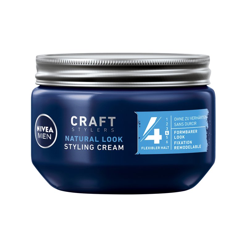 Nivea Men Styling Cream 150ml Flexible Hair Gel for Natural Look