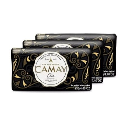 International Camay Chic Fragrance Bar Soap 13.2oz - Pack of 3