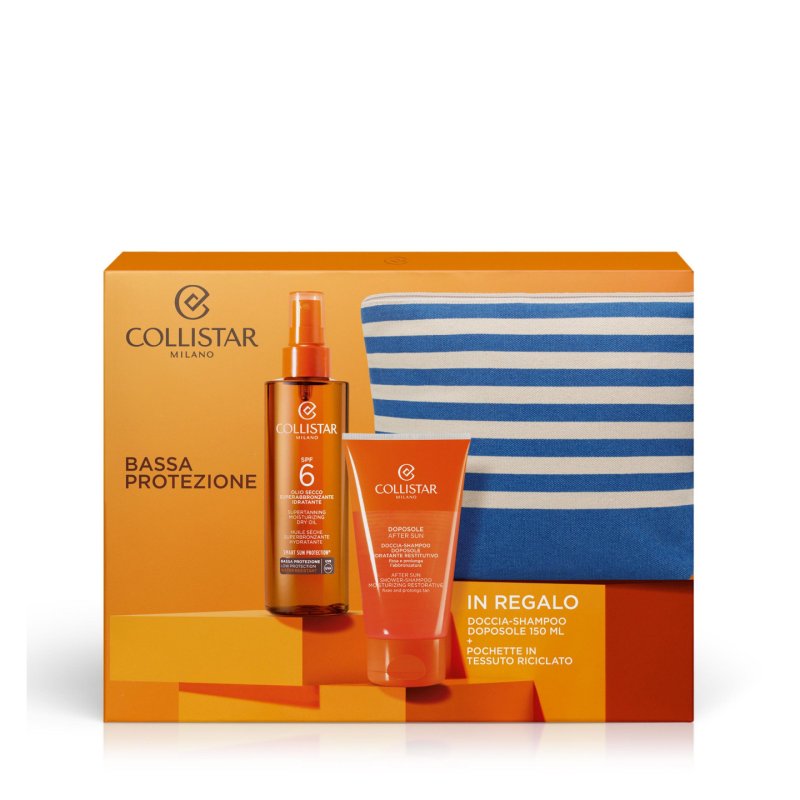 Collistar Sun Kit '23 Oil SPF6 Shower Pouch 200ml