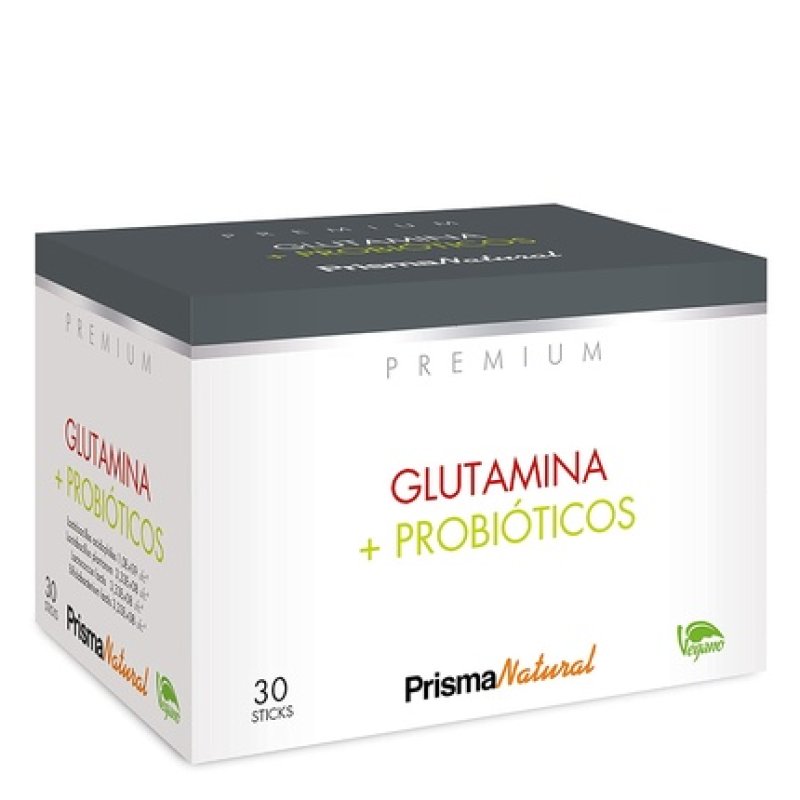 Premium Glutamine with Probiotics 30 Sticks 4.37g - Pack of 4