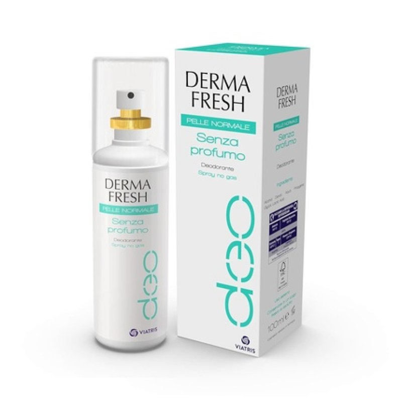 Dermafresh Deodorant without Gas without Perfume for Normal Skin 100ml