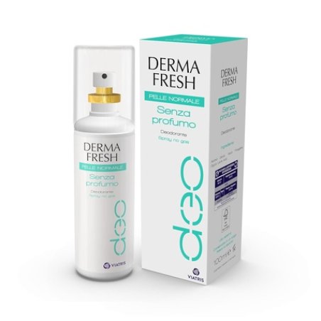 Dermafresh Deodorant without Gas without Perfume for Normal Skin 100ml