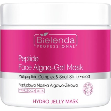 Bielenda Professional Hydro Jelly Anti-Wrinkle Algae Gel Mask with Peptides and Snail Slime 190g