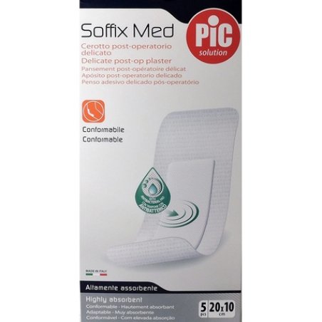 Pic Soffix Med Delicate Post-Operative TNT Bandage 10x20cm 5 Pieces