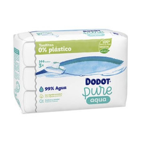 Dodot Pure Total Care 99 Water Wet Wipes - 144 Units